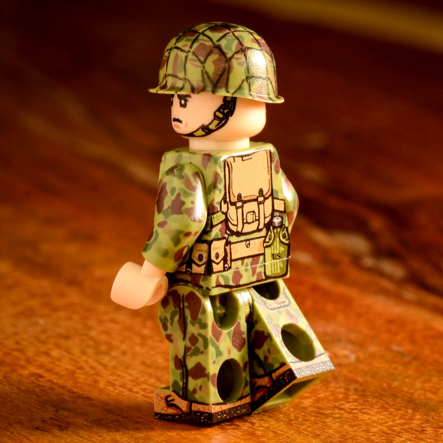 BrickWarp| WWII US Marine Raider BAR Assistant - Bougainville 1943