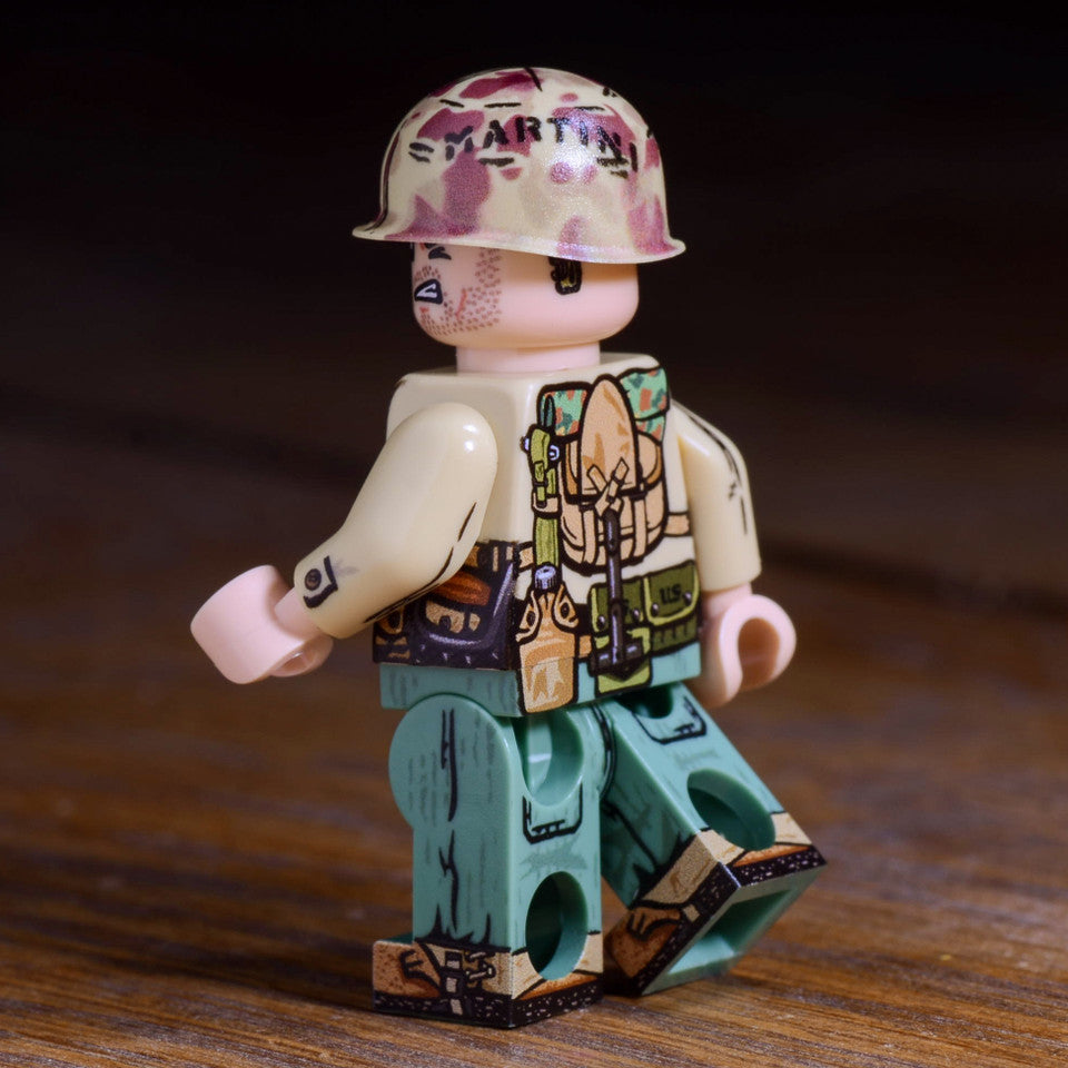 BrickWarp| WWII US Marine Rifleman - Iwo Jima 1945