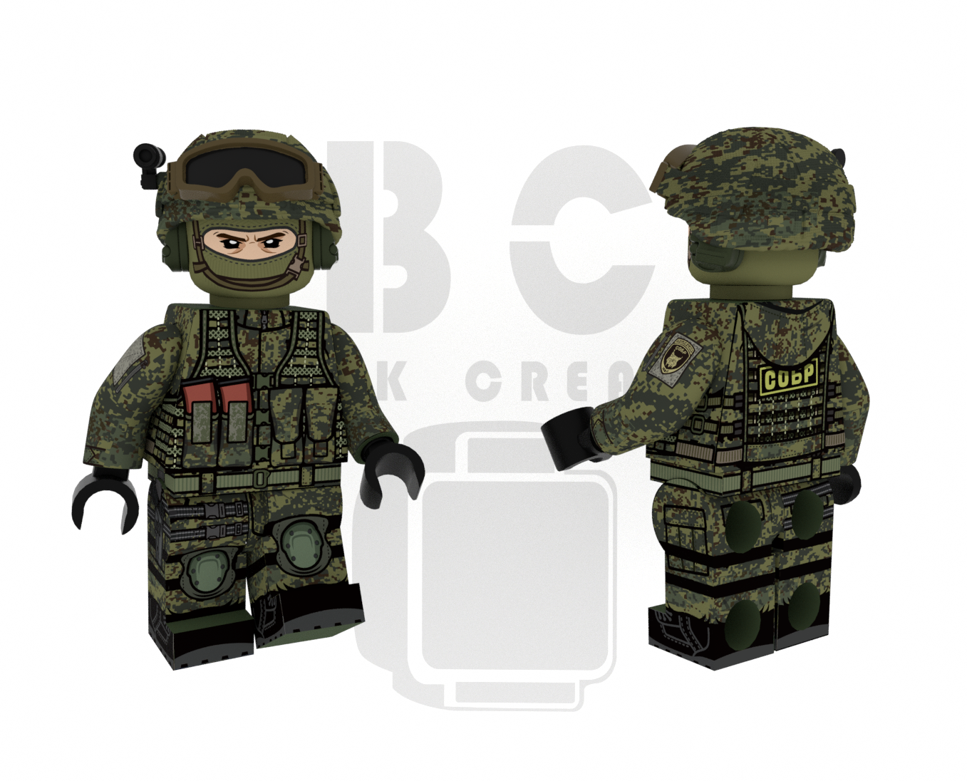 Brick Creator | Russian SOBR Lynx Operators