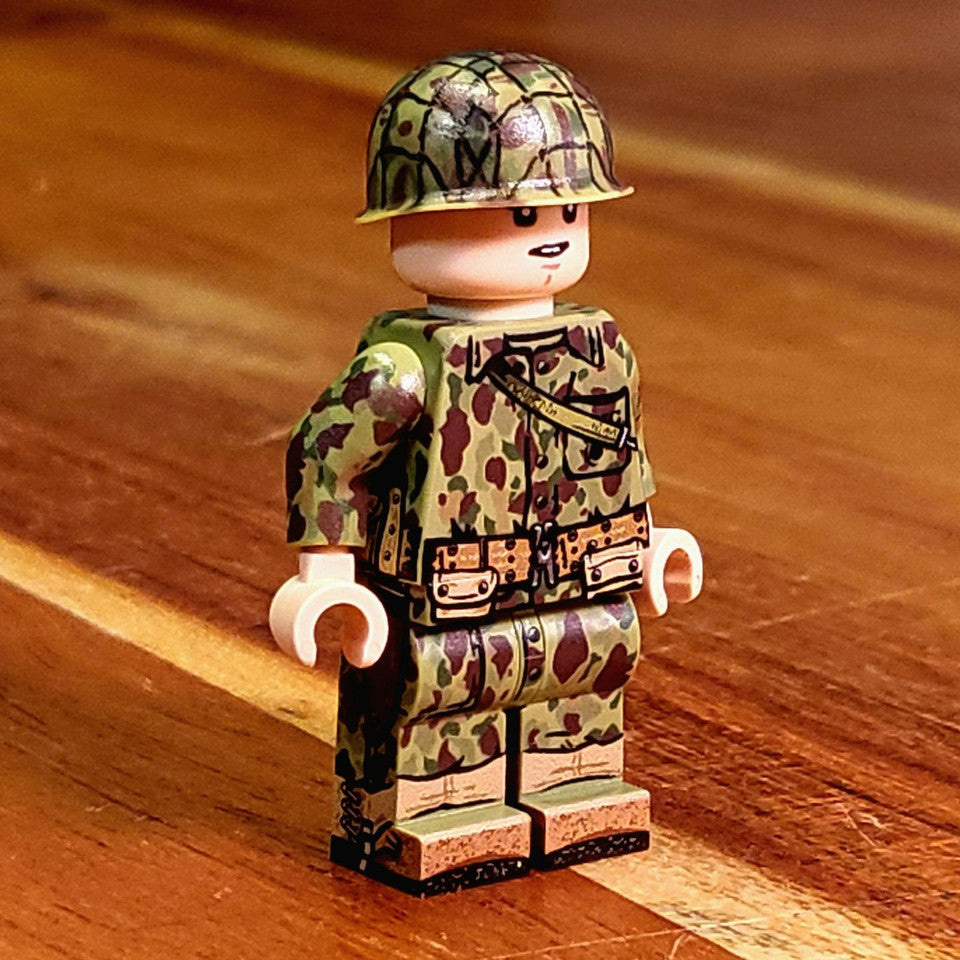 BrickWarp| WWII US Marine Officer (Frogskin) - Bougainville 1943
