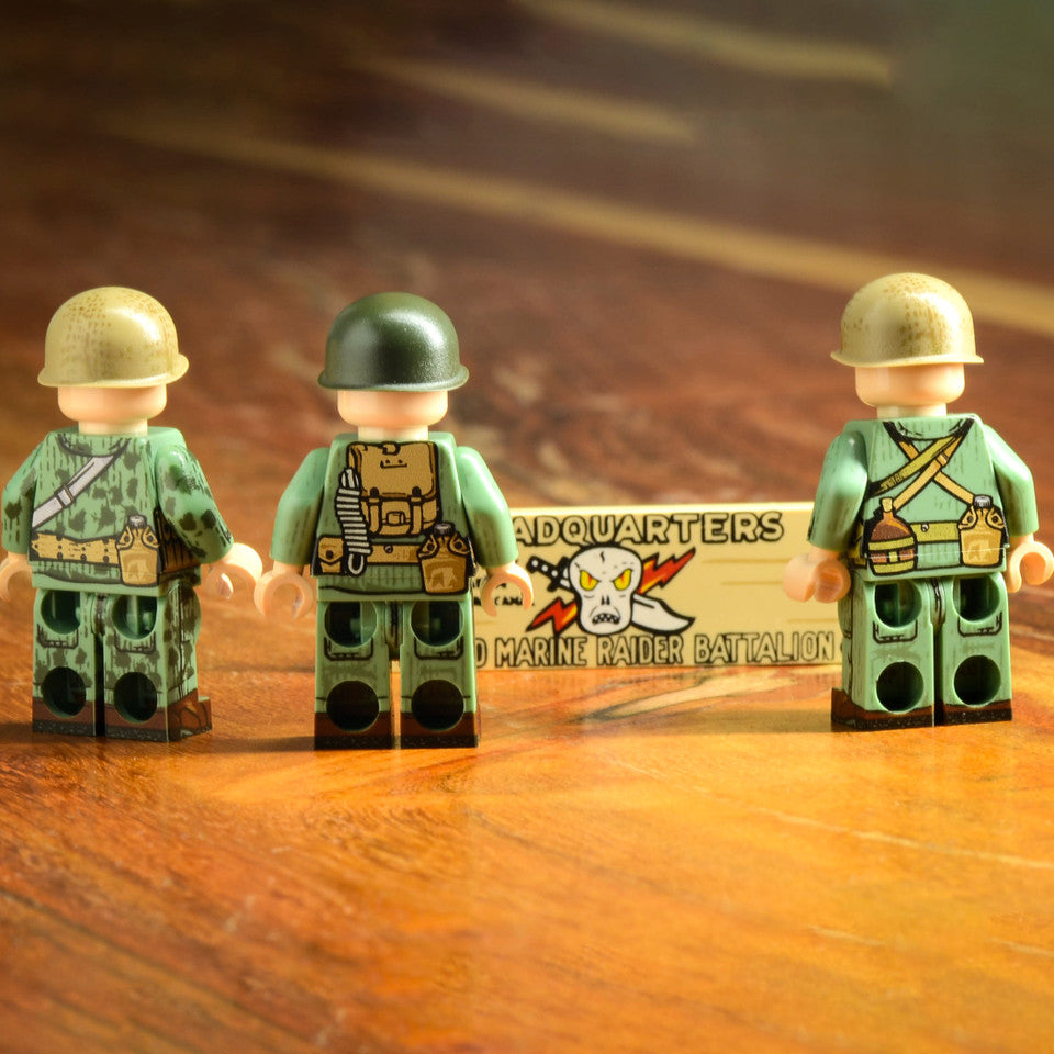 Brick Warp | WWII US Marine Raider Squad - Guadalcanal 1943 (No.198)