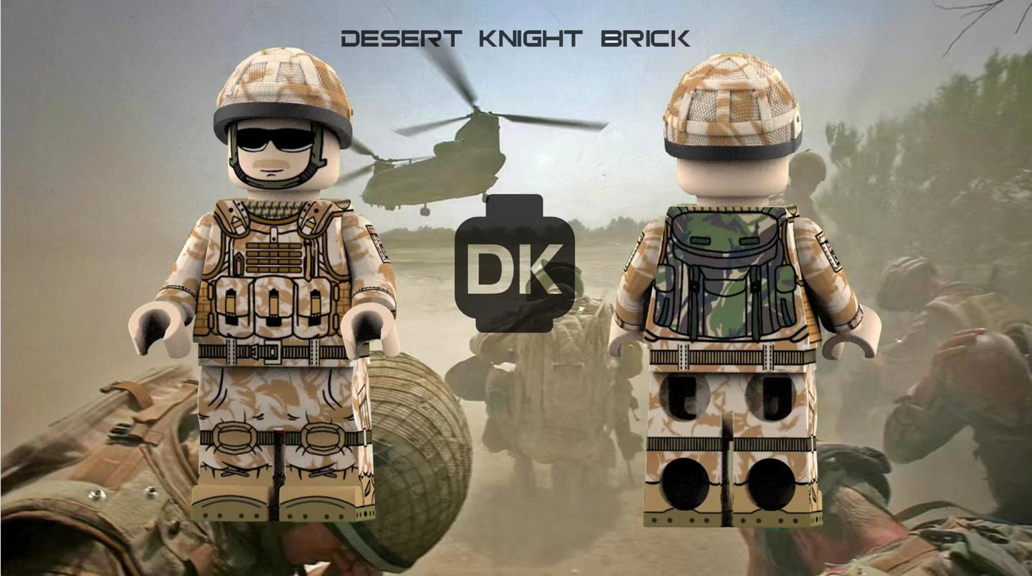 Desert Knight Brick | Royal Marine in Desert Gear (Limited 35pcs)