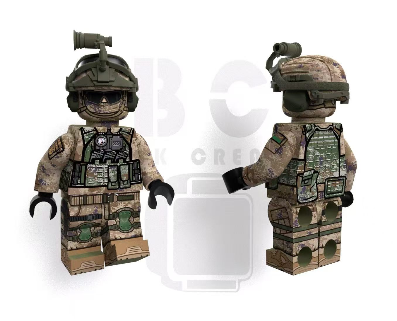 Brick Creator | PLAAF "ThunderBolts" SF Operators