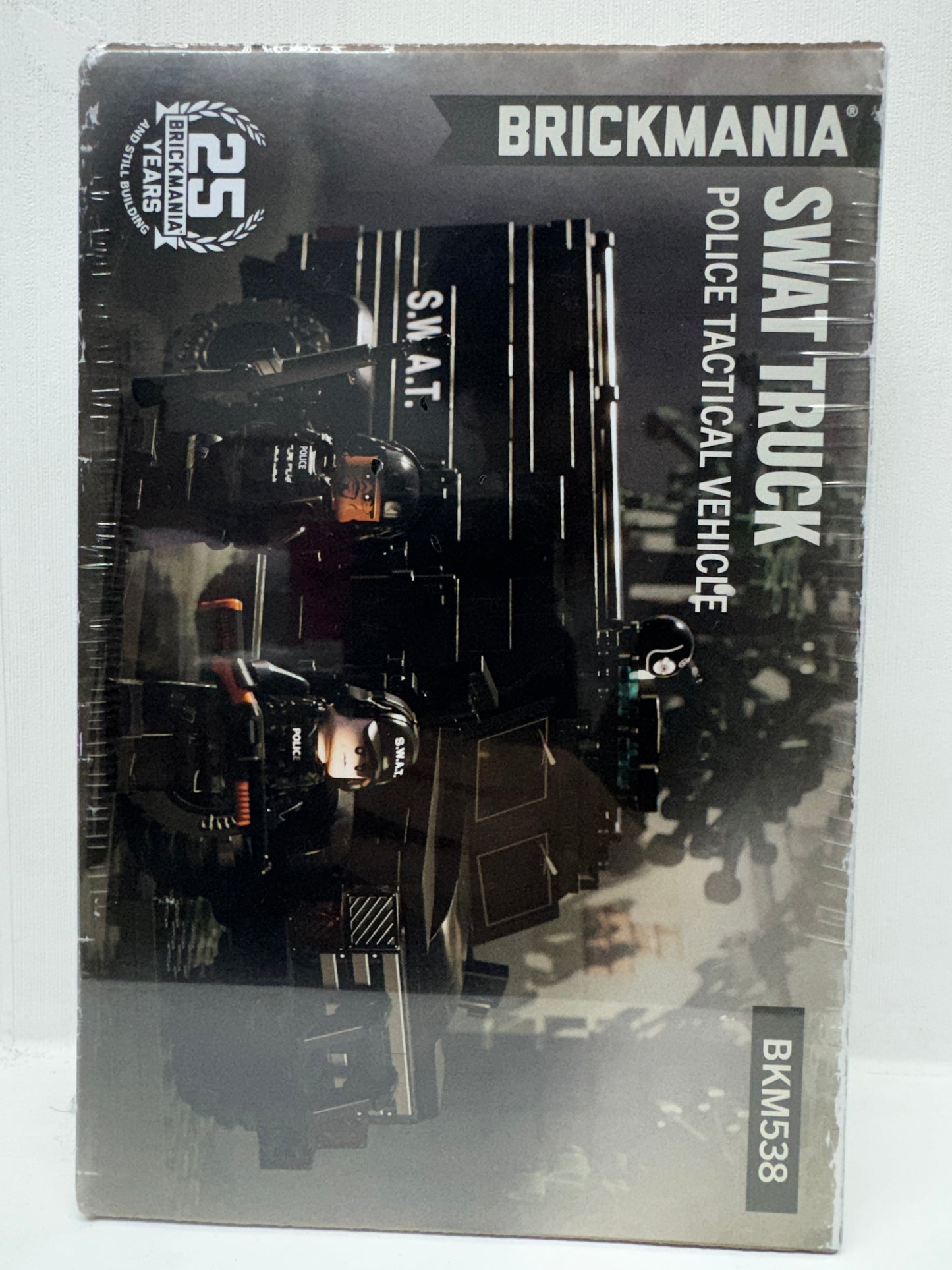 Brick Mania | SWAT Truck + 2x SWAT Officer