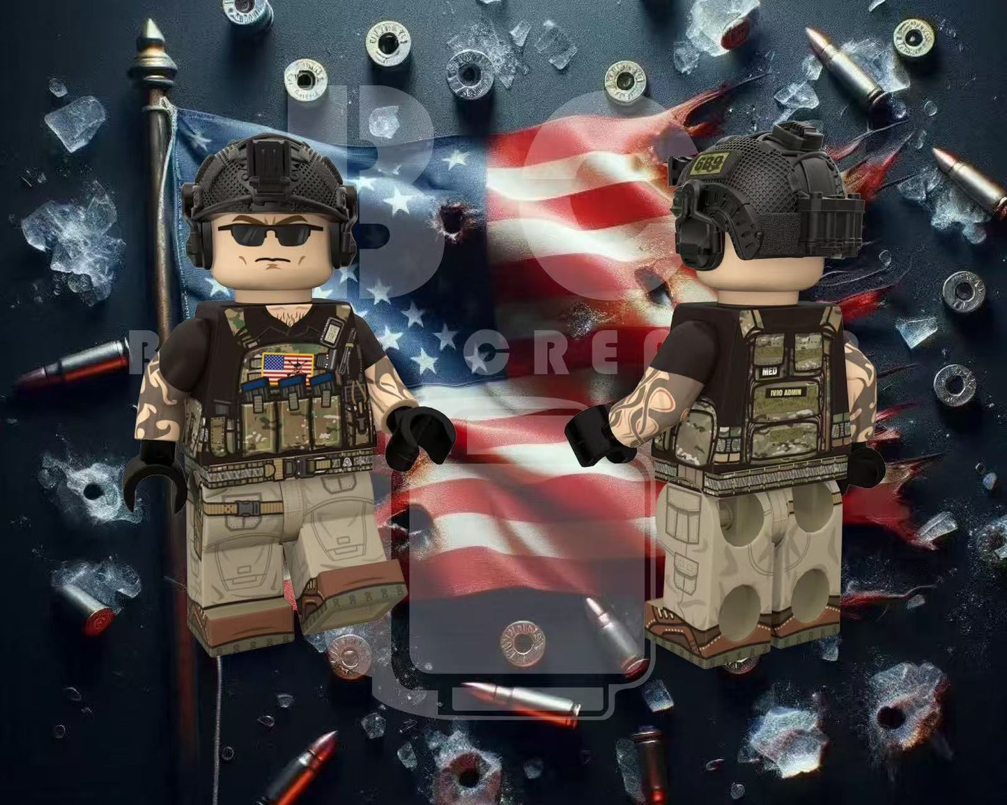 Brick Creator | VIP Protection Agent B