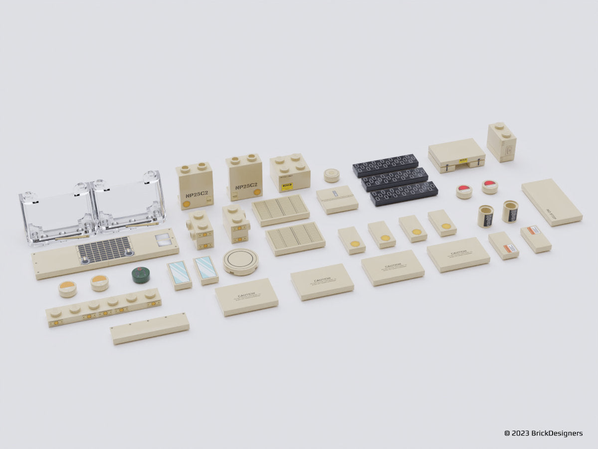 Brick Designers| 8X8 HMETT - Printed Parts