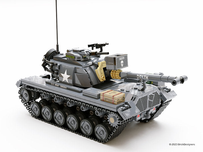 Brick Designers| M48 MBT- Printed Parts
