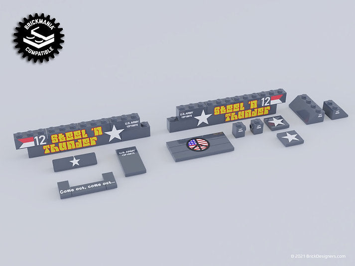 Brick Designers| M113 APC - Printed Parts