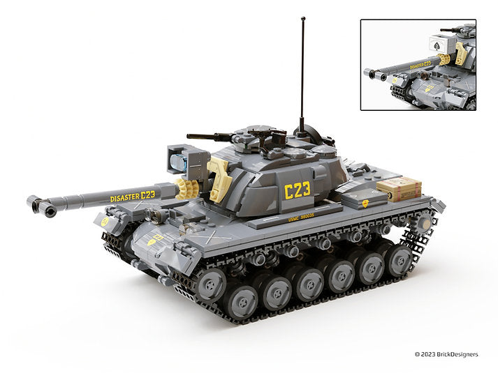 Brick Designers| M48 MBT- Printed Parts