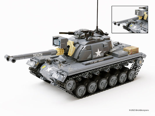 Brick Designers| M48 MBT- Printed Parts