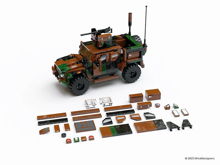 Brick Designers| JLTV - Printed Parts