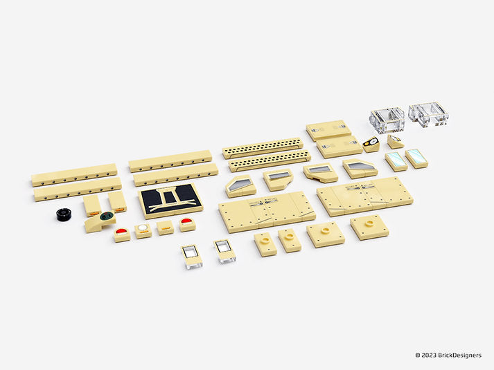 Brick Designers| JLTV - Printed Parts