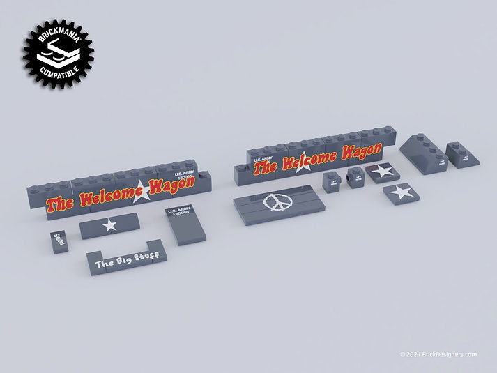 Brick Designers| M113 APC - Printed Parts