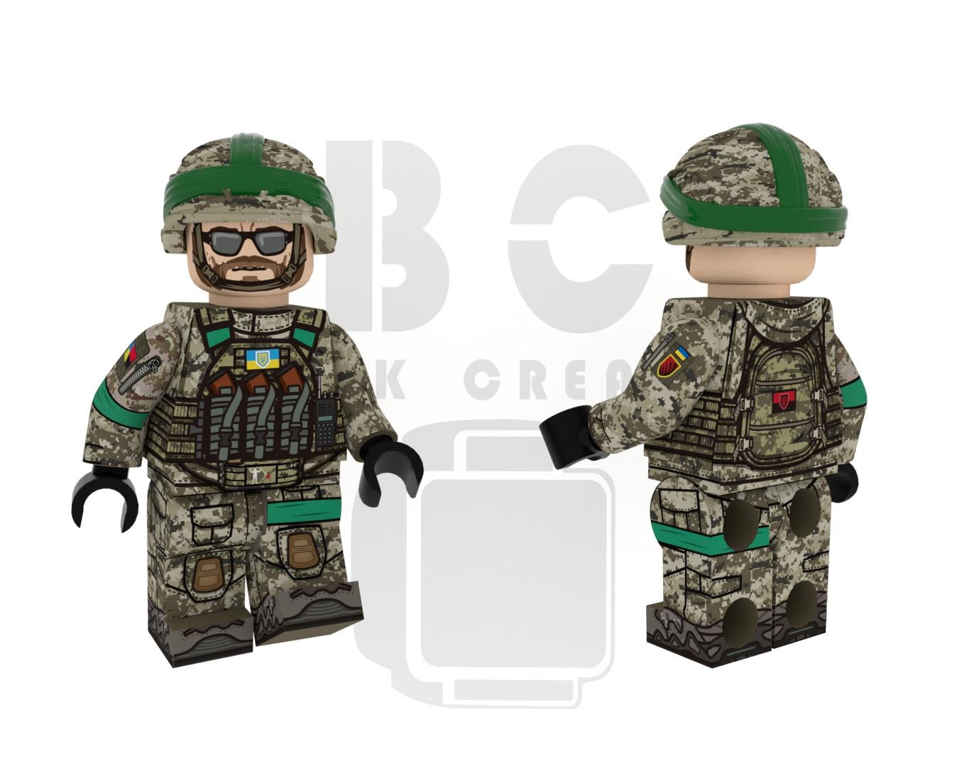 Brick Creator | Ukrainian Skilled Defenders (Limited Edition)