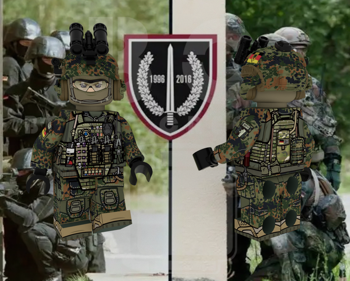 Brick Creator | Kommando Spezialkräfte KSK V.1 2025