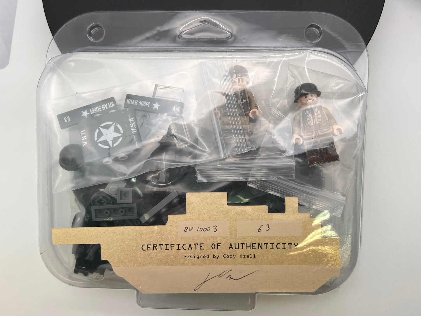 Brick Veteran | G503 Command Recon Truck + 2 TMC Figs (NOS)*