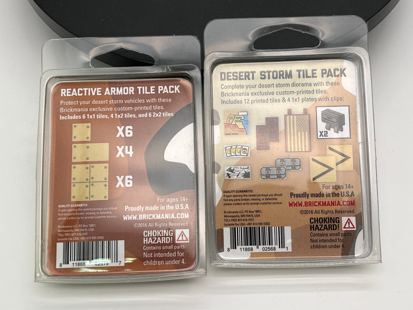 Brickmania | Desert Storm Tile Pack Bundle (NOS)*