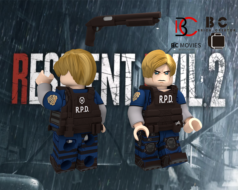Brick Creator| RE2 Leon (Clean)