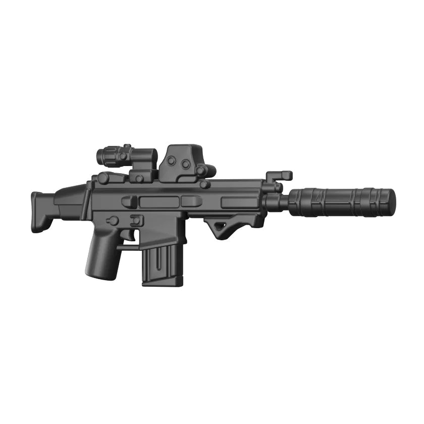 BrickTactical | Scar-H suppressed with optic