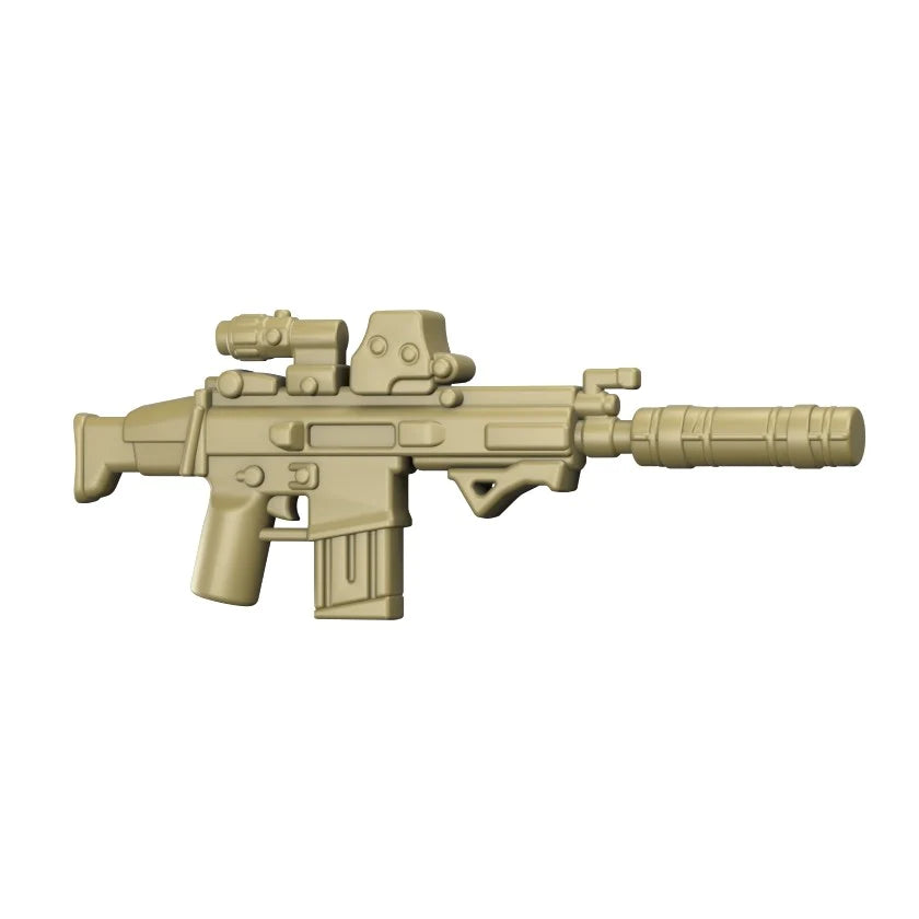 BrickTactical | Scar-H suppressed with optic