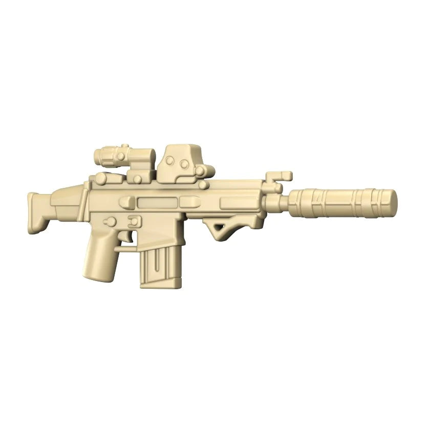 BrickTactical | Scar-H suppressed with optic