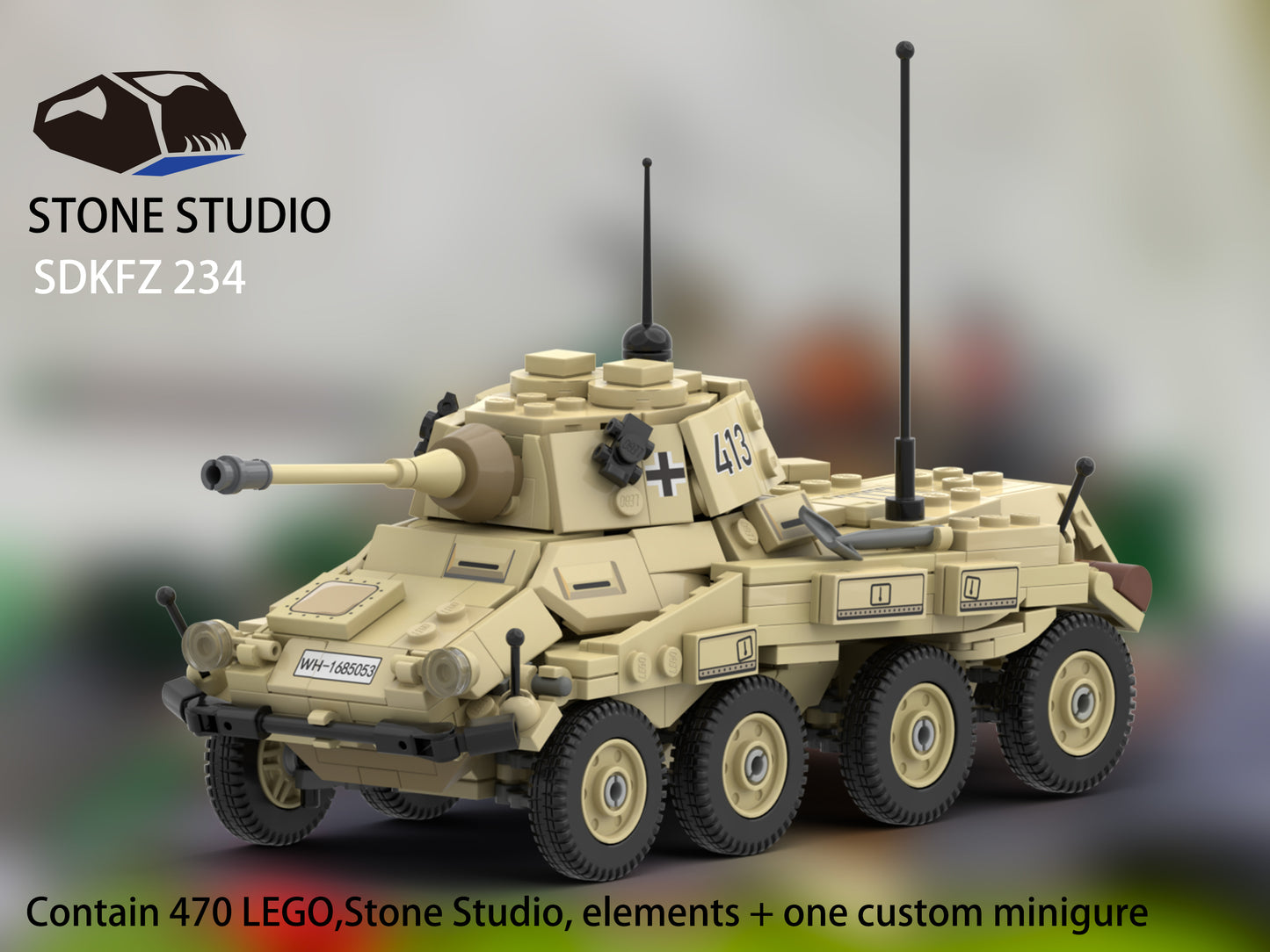 StoneStudio| SDKFZ234 Puma (PreOrder)