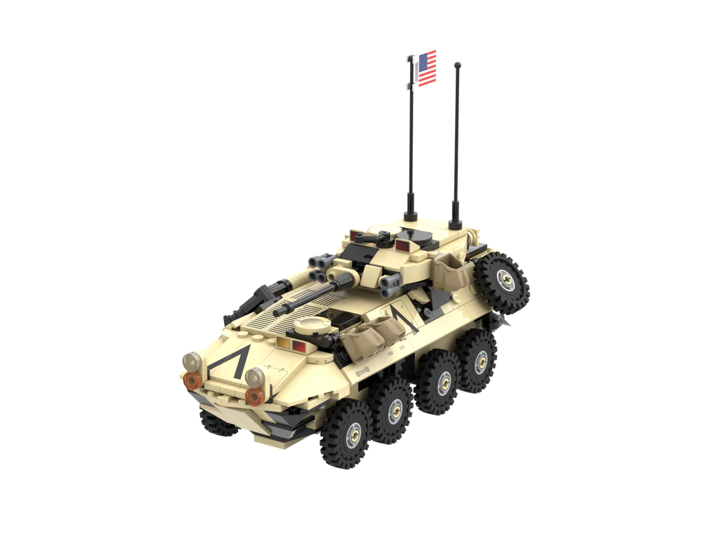 BrickVeteran| LAV-25 DESERT STORM EDITION