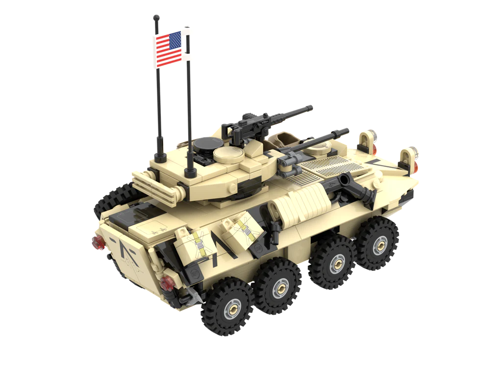 BrickVeteran| LAV-25 DESERT STORM EDITION