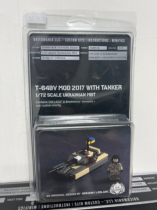 Brickmania | Mini T-64BV with Tanker Fig