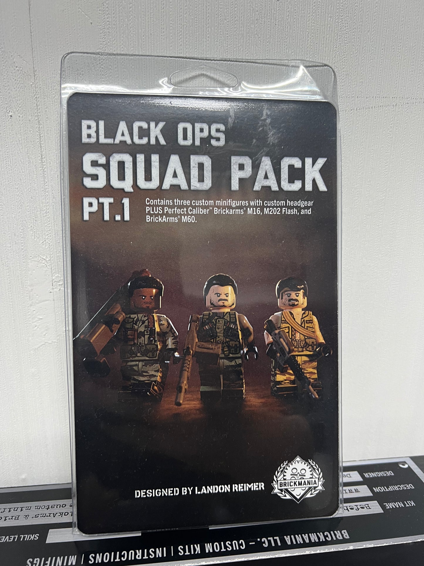 Brickmania | Black Ops Squad Pack