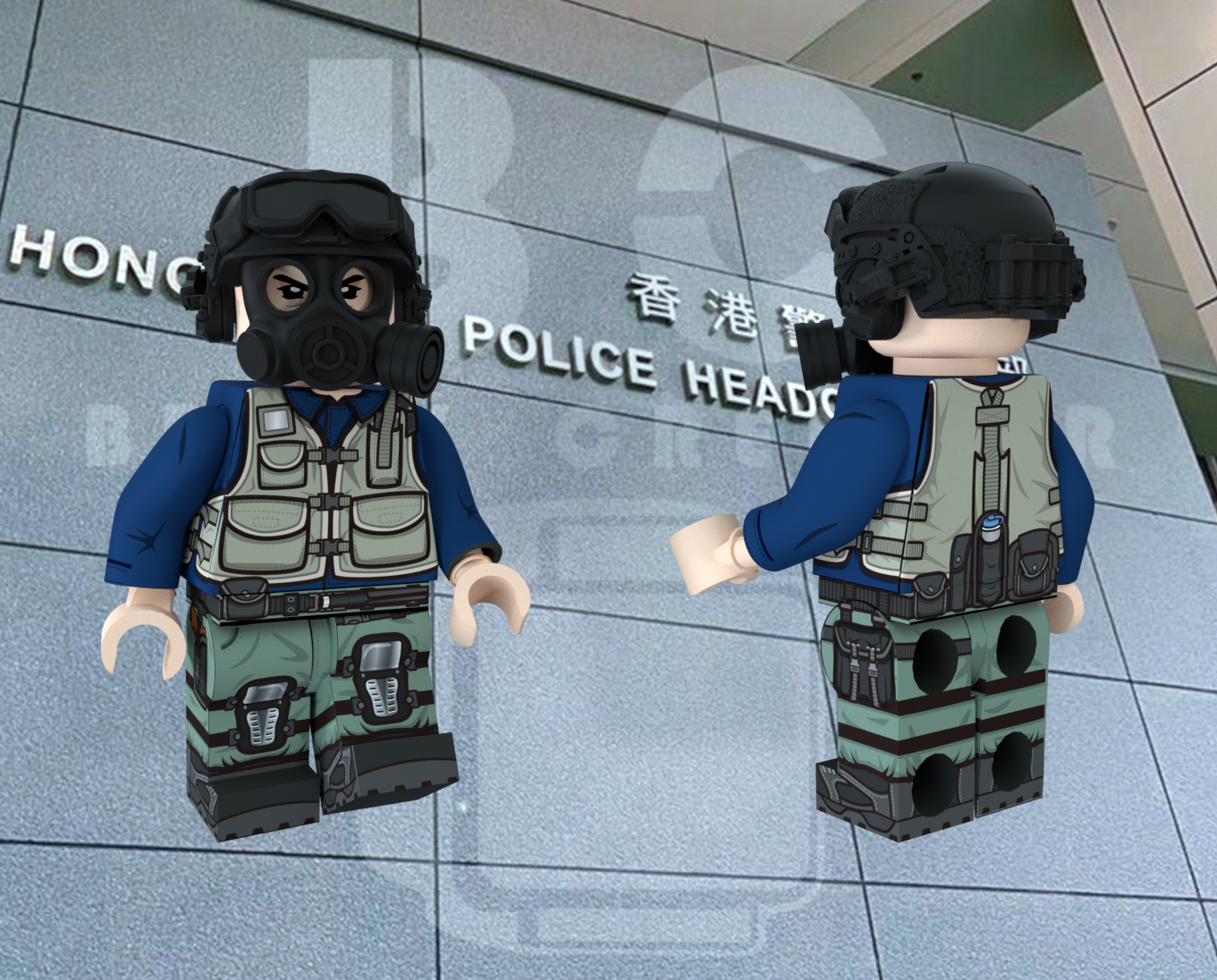 Brick Creator | HK Police Riot/ Crowd Control Unit