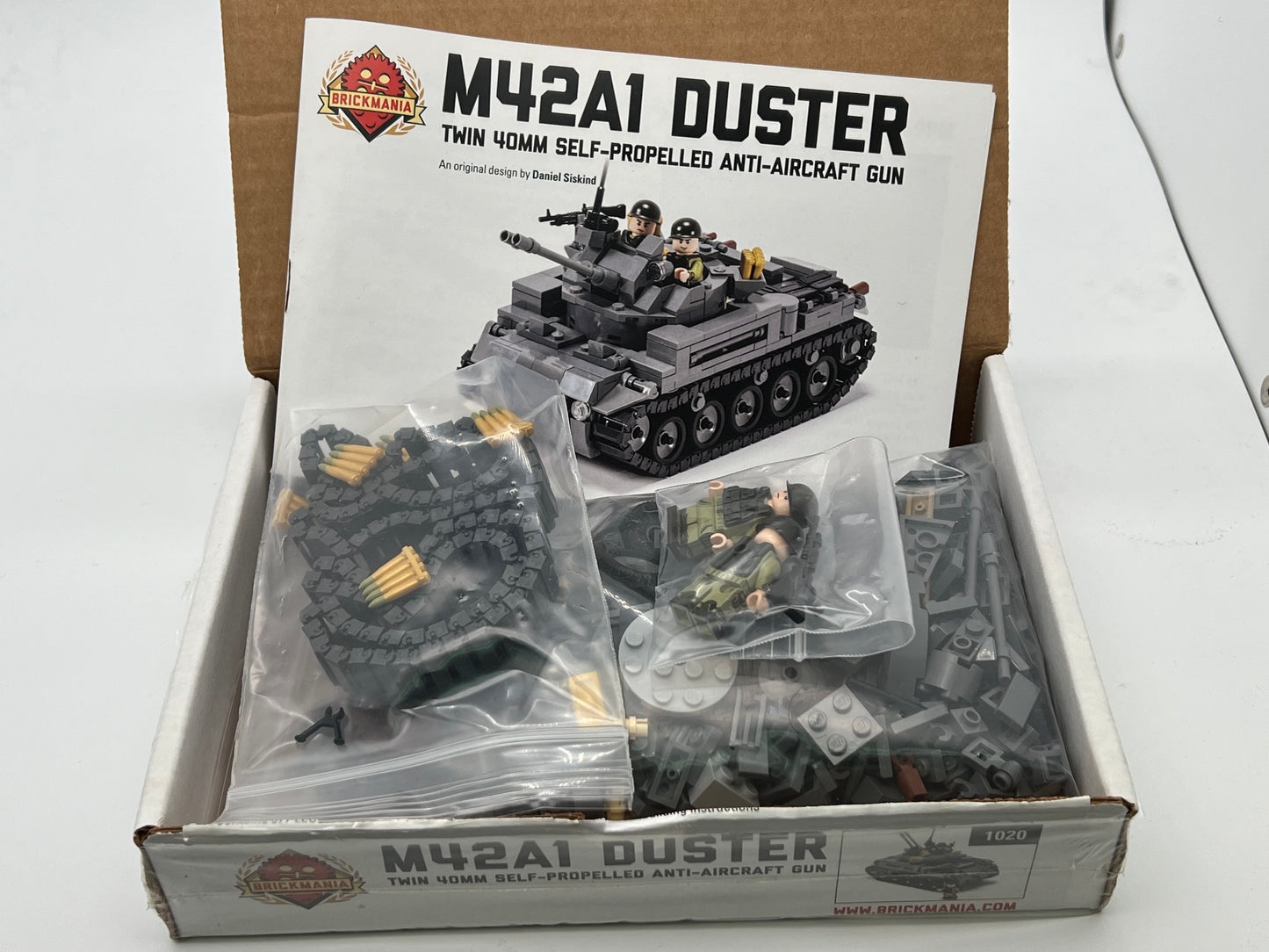 Brickmania | M42A1 Duster (Built Once)*
