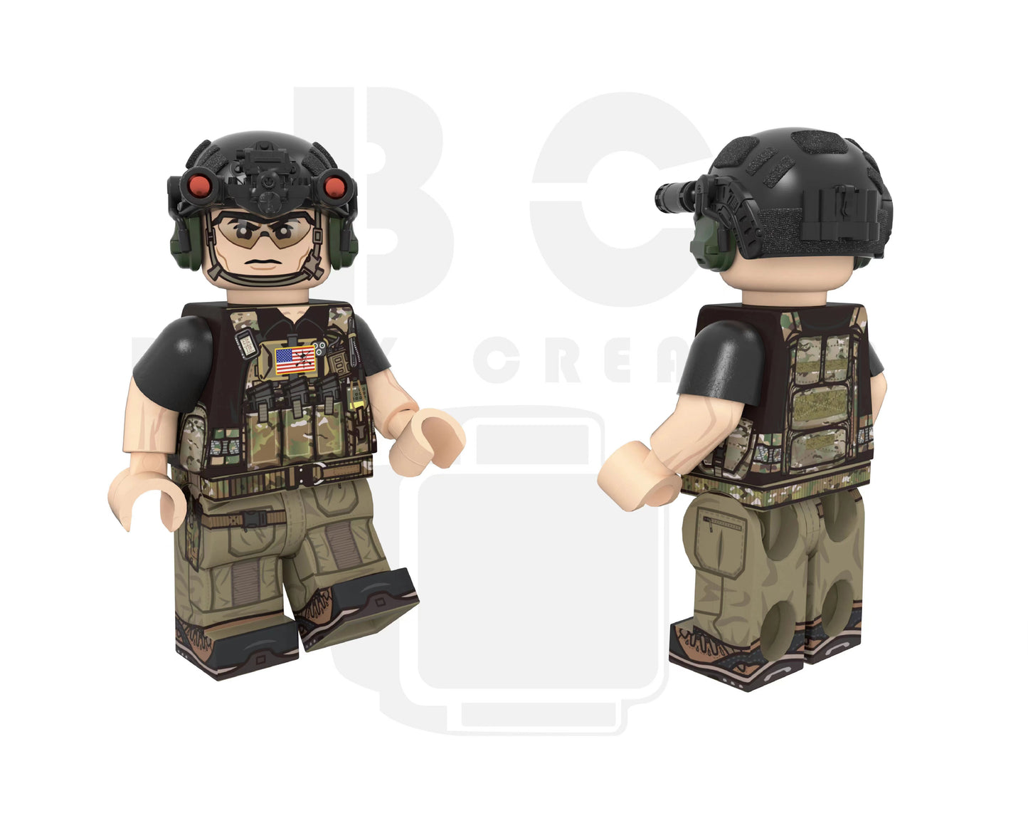 Brick Creator | CAG VIP Protection Unit