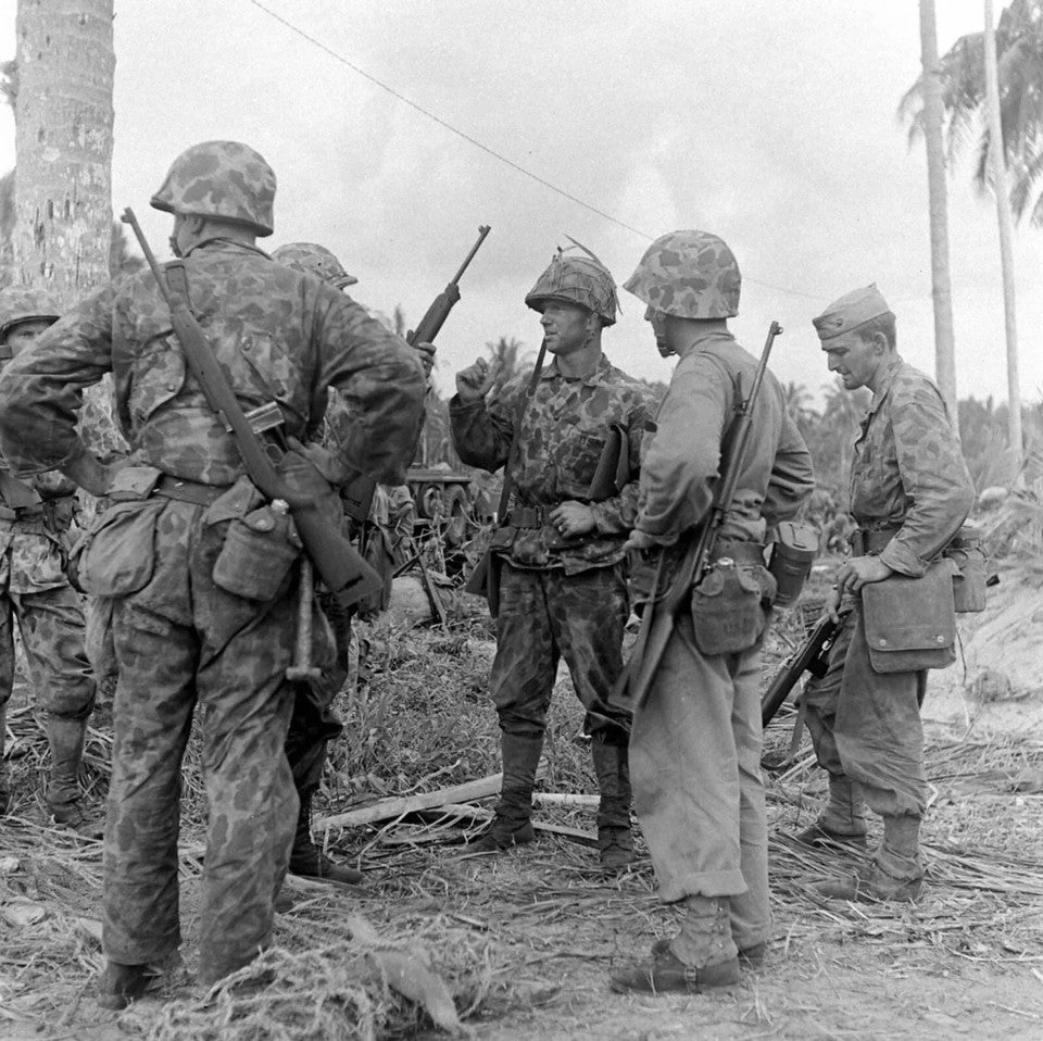 BrickWarp| WWII US Marine Officer (Dungarees) - Bougainville 1943
