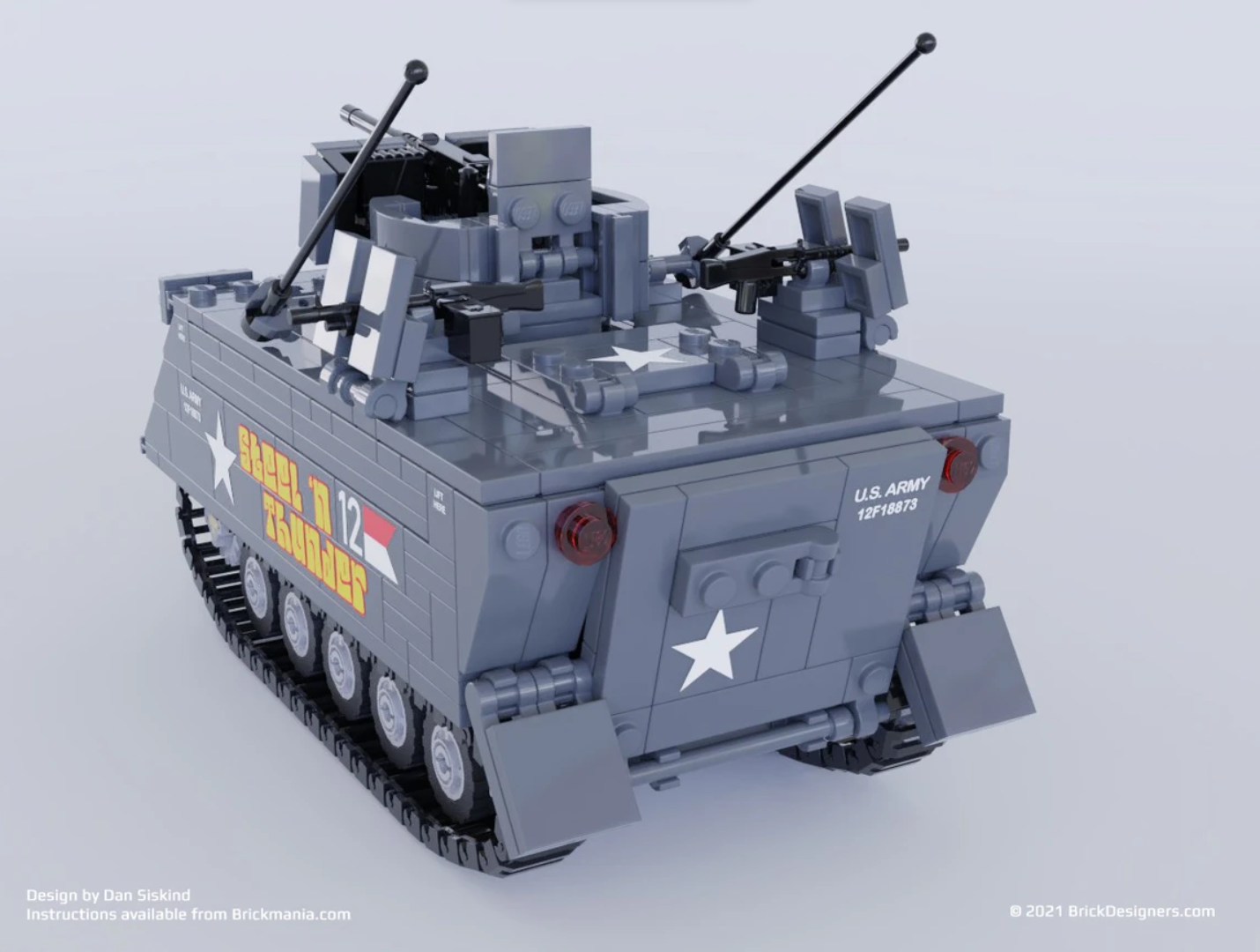 Brick Designers| M113 APC - Printed Parts
