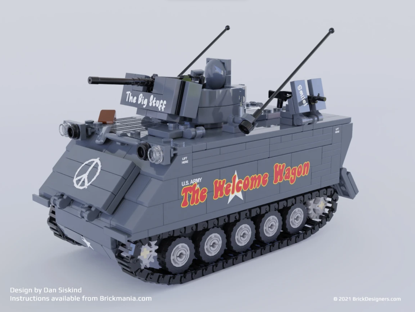 Brick Designers| M113 APC - Printed Parts