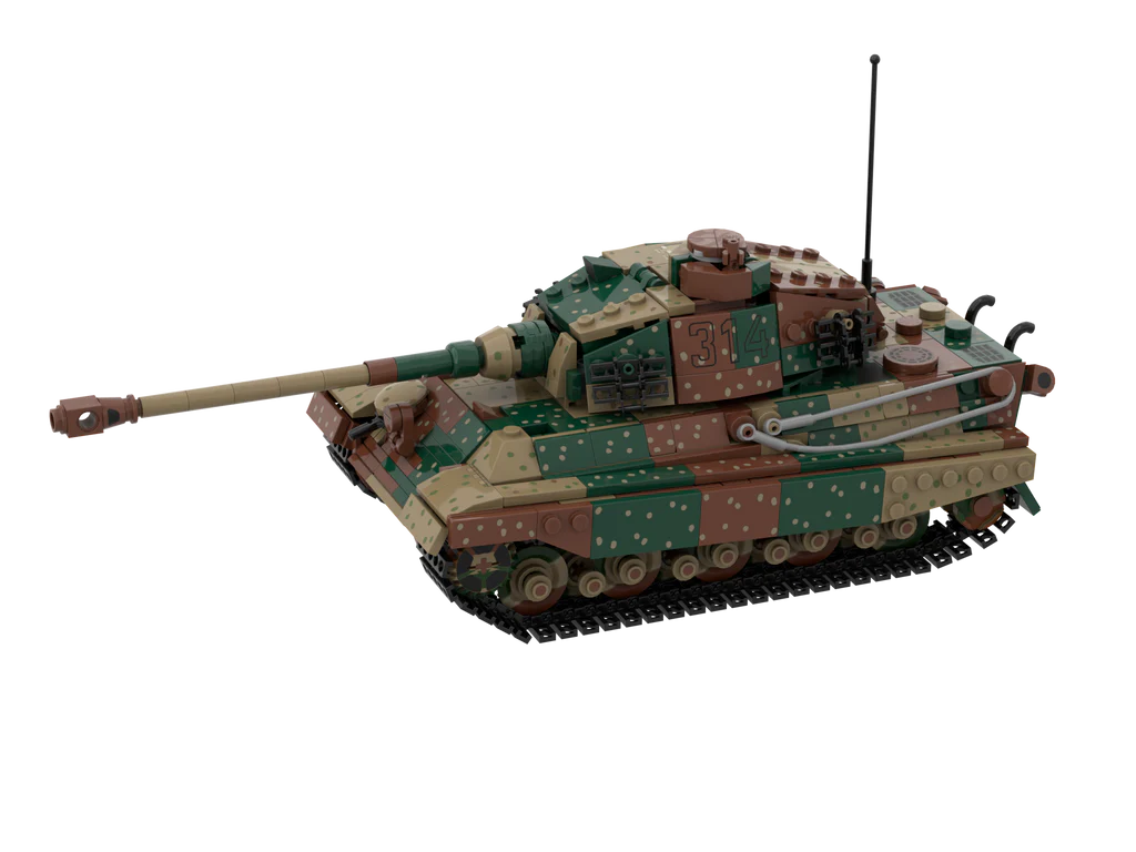 Brick Veteran | King Tiger SS Pz.Abt 503 Winter + 503 Ambush add-on pack