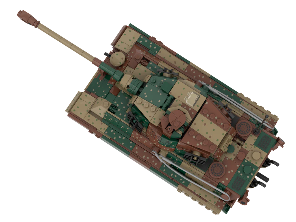 Brick Veteran | King Tiger SS Pz.Abt 503 Winter + 503 Ambush add-on pack