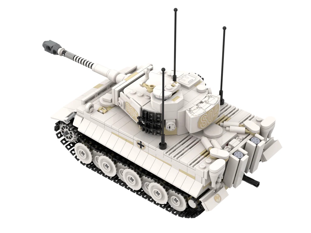 Brick Veteran| PANZERKAMPFWAGEN WINTER TIGER S04/213