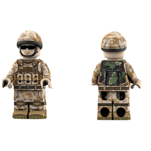 Desert Knight Brick | Royal Marine in Desert Gear (Limited 35pcs)