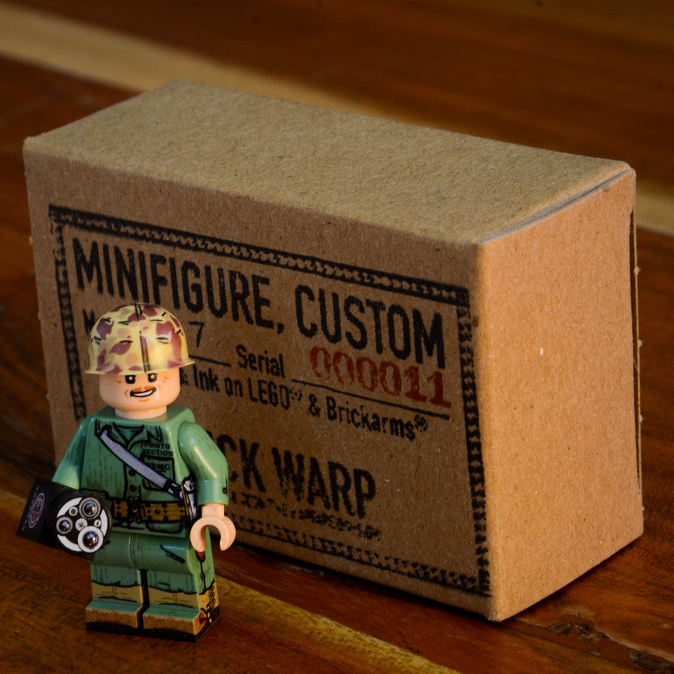 BrickWarp| WWII US MARINE COMBAT CAMERAMAN - BILL GENAUST