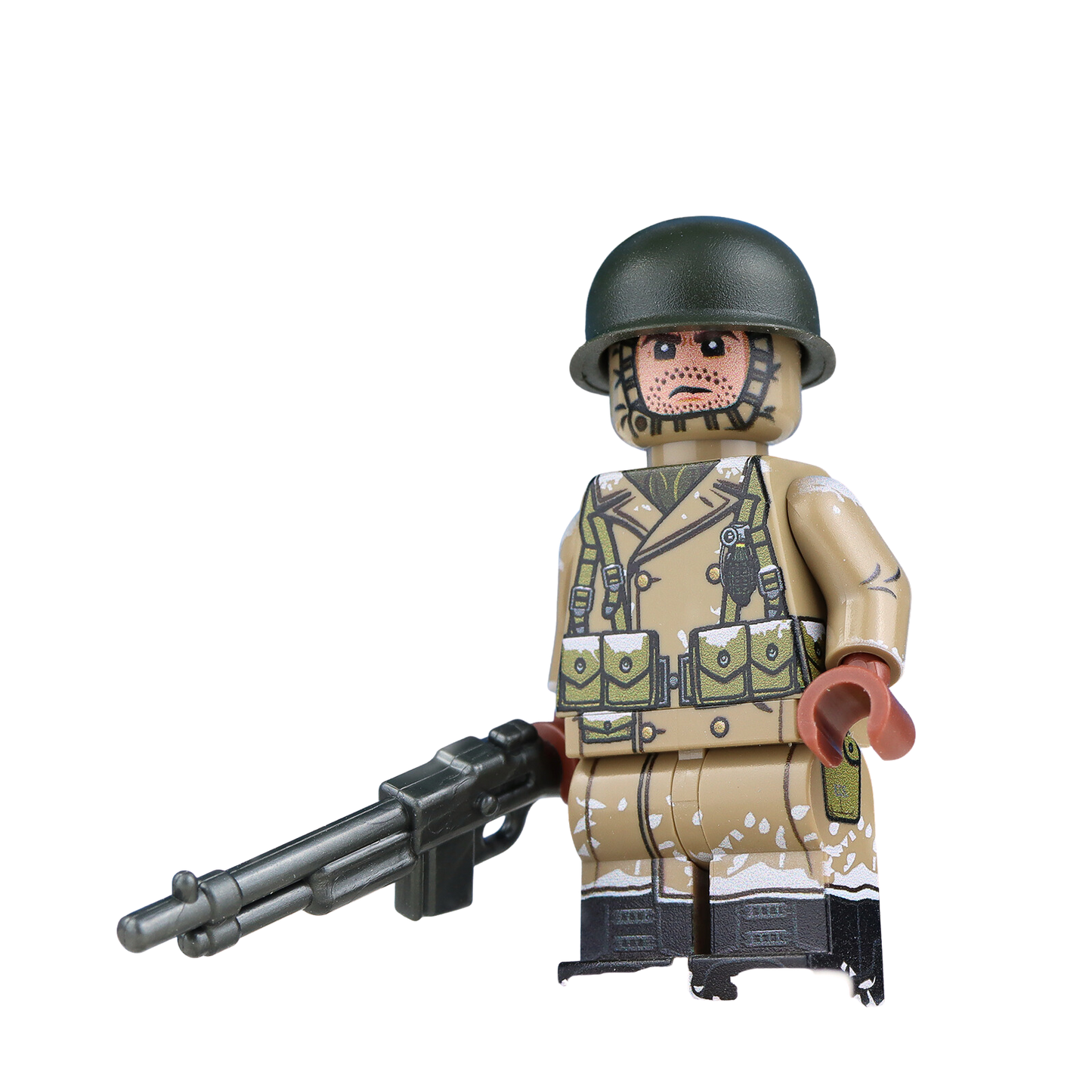 United Bricks | WW2 U.S. Army BAR Gunner (Winter)