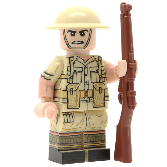 United Bricks | WW2 British Commonwealth Soldier (Desert)