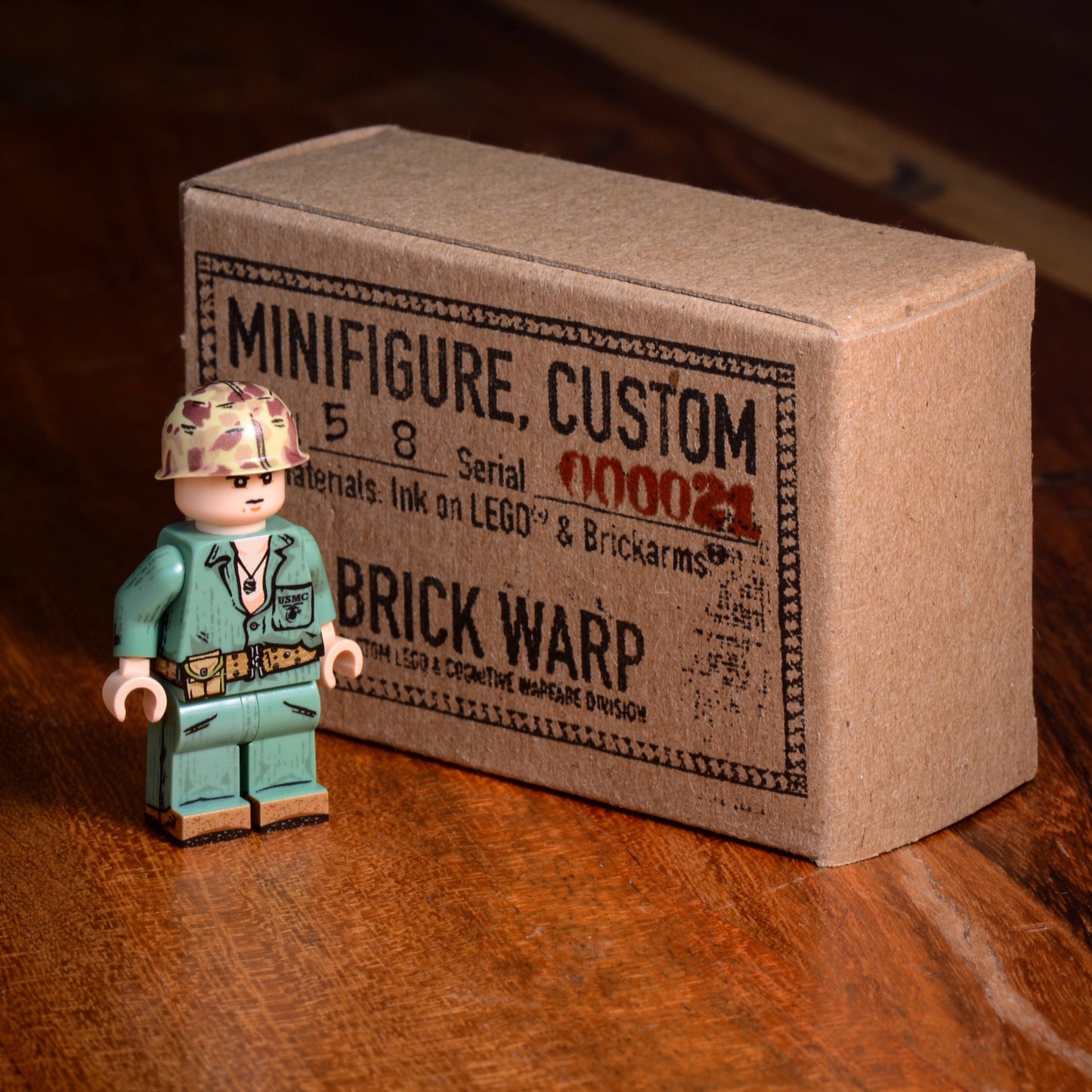 BrickWarp| WWII US Marine Crewman