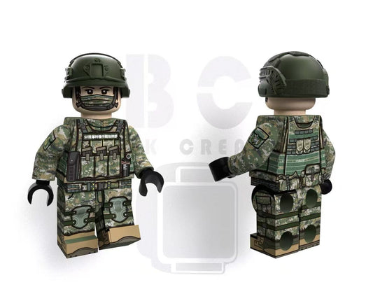 Brick Creator | Taiwan ROC Army Special Force Operators LIMITED BATCH (PRE-ORDER)