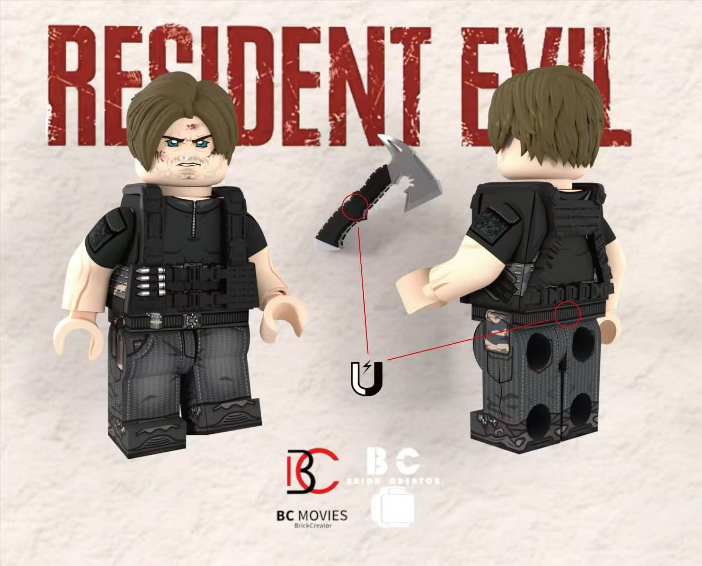 Brick Creator | RE 9 Leon