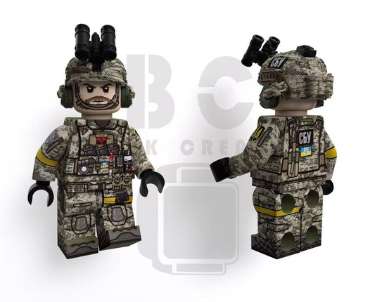 Brick Creator | Ukrainian Special Force Operators (PRE-ORDER)