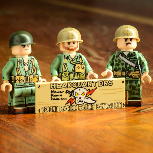 Brick Warp | WWII US Marine Raider Squad - Guadalcanal 1943 (No.198)