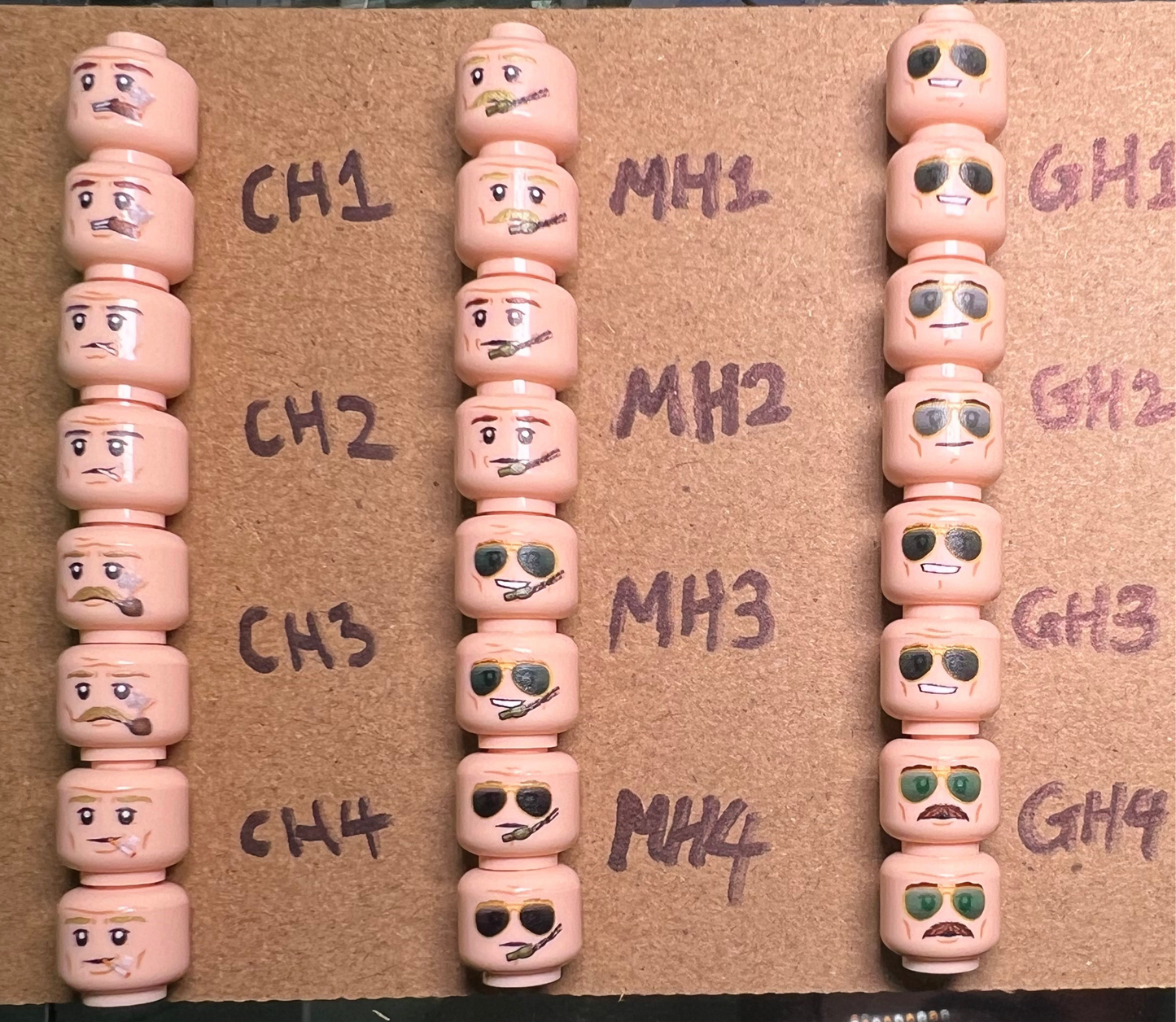 TheBrickService | Vietnam Era Heads