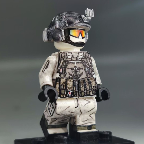 BrickCreator | Navy Seal in Snow Gear